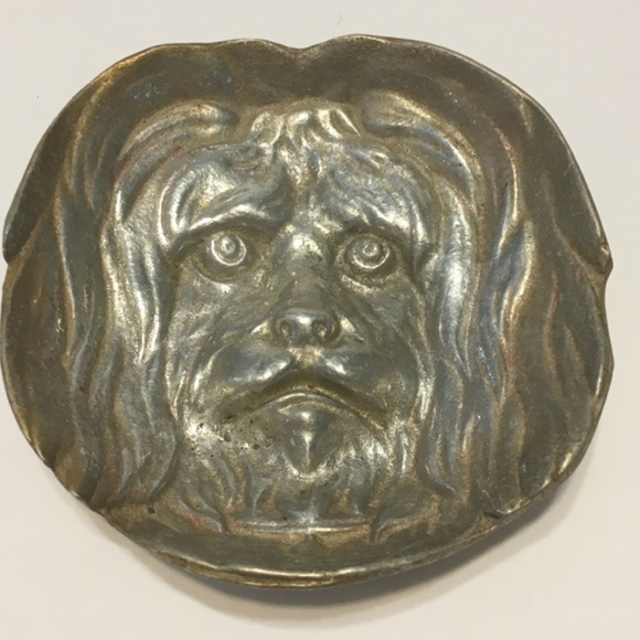 Dog Face Trinket Dish coin tray - Picture 1 of 8